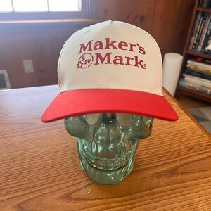 Maker's Mark Red and White Cap